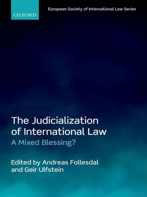 cover image of The Judicialization of International Law